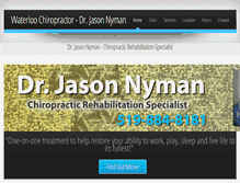 Tablet Screenshot of drnyman.com